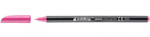 Rotulador punta fina 1200 rosa EDDING 1200-09
