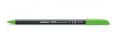 Rotulador punta fina 1200 verde claro EDDING 1200-11
