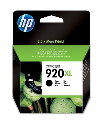 Cartucho de tinta HP920XL negro/ officejet 6500/7500 (CD975AE)
