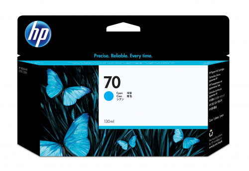 Hp 70 cartucho de tinta HP70 cian (C9452A)