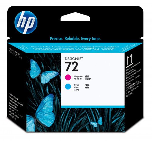 Hp 72 cabezal de impresion magenta y cian HP72 (C9383A)