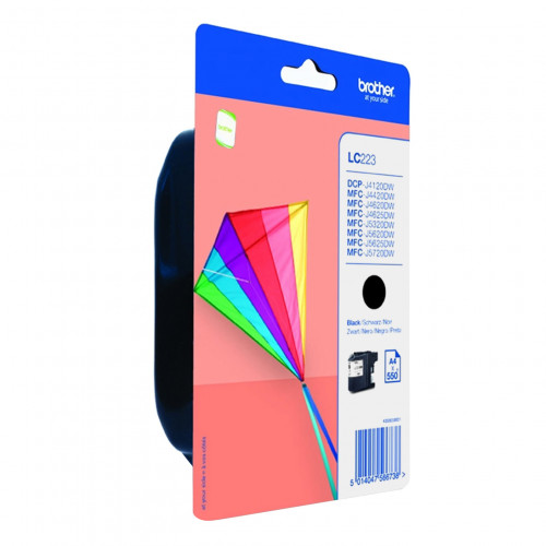 Brother tinta LC223BKBP MFCJ4120DW MFCJ4420DW/MFCJ4620DW
