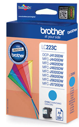 Brother tinta LC223CBP MFC4120DW MFCJ4420DW/MFCJ4620DW, lar