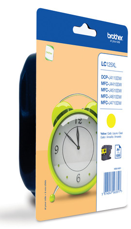 Brother tinta amarillo lc-125XLYBP