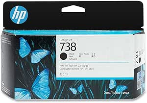 Hp designjet 738 cartucho negro 130ML