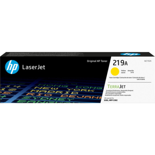 HP toner 219A amarillo