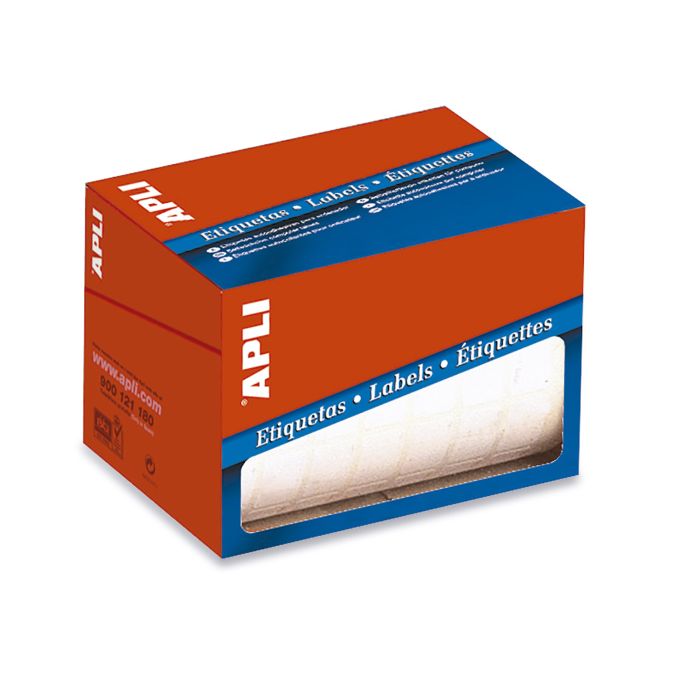 Etiqueta adhesiva APLI rollo 34X67 1695