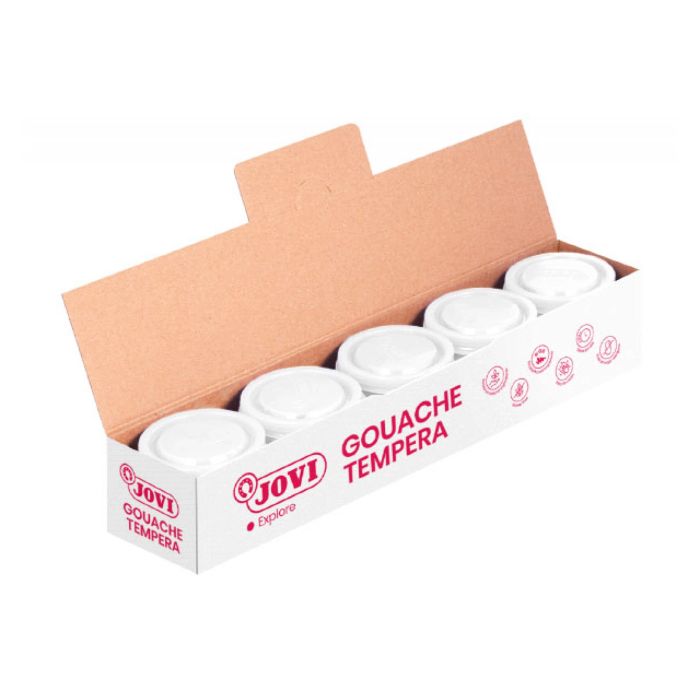 Tempera JOVI 35 ml blanco