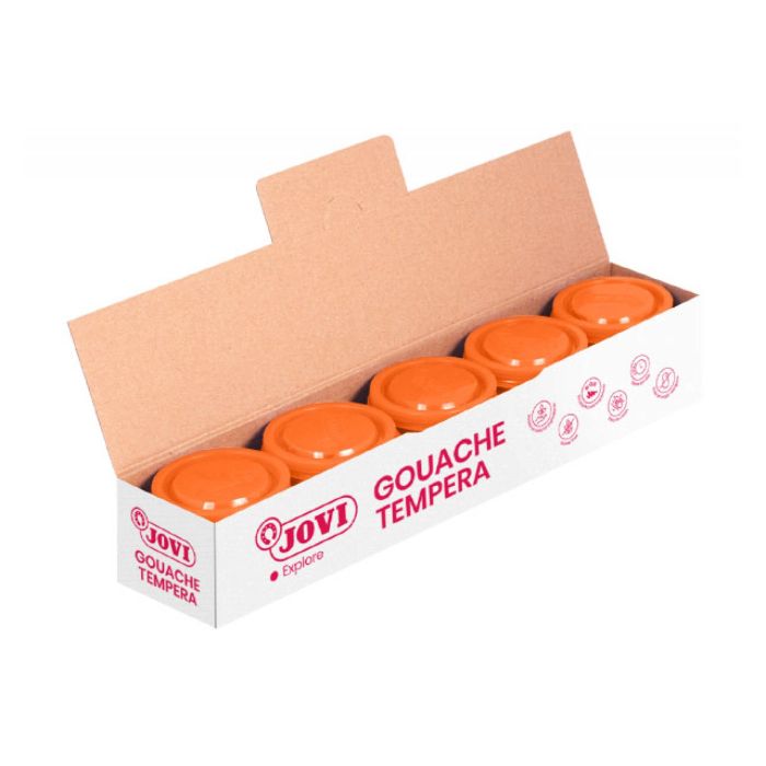 Tempera JOVI 35 ml naranja