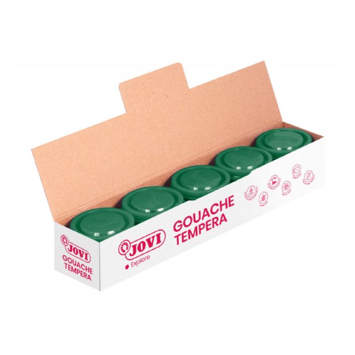 Tempera JOVI 35 ml verde oscuro