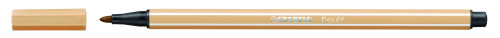 Rotulador punta fibra media 1MM. pen 68 ocre claro STABILO 68/88