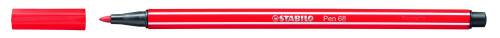 Rotulador punta fibra media 1MM. pen 68 rojo carmin STABILO 68/48