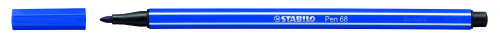 Rotulador punta fibra media 1MM. pen 68 azul marino STABILO 68/32