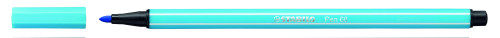 Rotulador punta fibra media 1MM. pen 68 azul celeste STABILO 68/57
