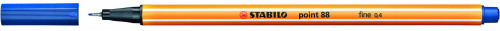 Rotulador punta fina point 88 0.4MM azul STABILO 88/41
