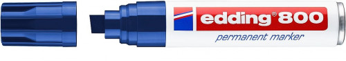 Marcador permanente punta biselada 4-12MM 800 azul EDDING 800-03