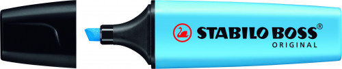 Marcador fluorescente boss original trazo 2/5MM. azul STABILO 70/31