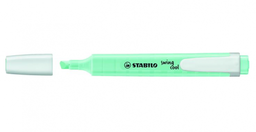 Marcador fluorescente swing cool pastel trazo 1/4MM. turquesa STABILO 275/113-8