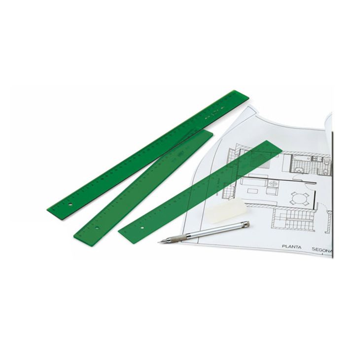 Regla verde FAIBO 106-30V 30CM