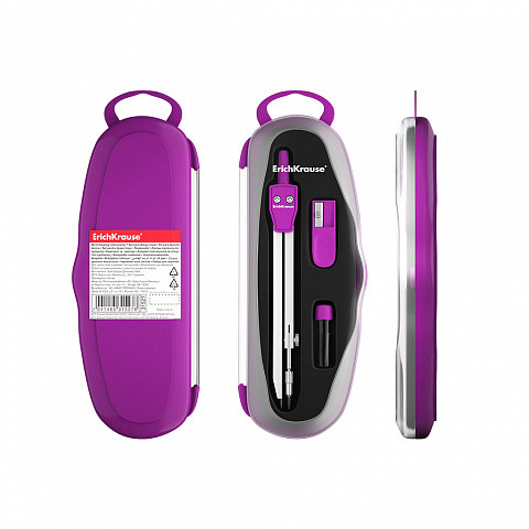 Set compas school con accesorios erich krause 31527