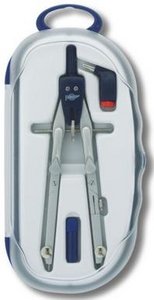 Compas FAIBO 401T bigotera sin alargadera blue line