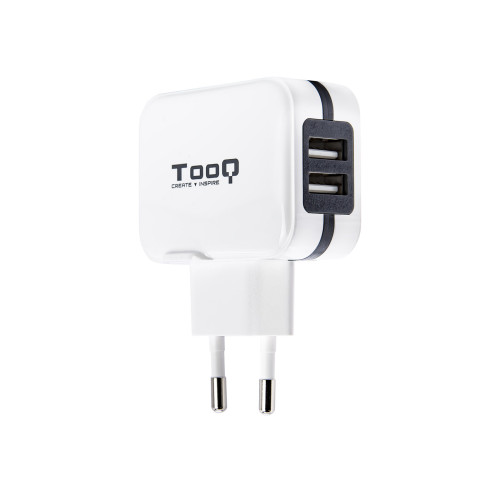 TOOQ / cargador pared usb / blanco / tqwc-1S02WT