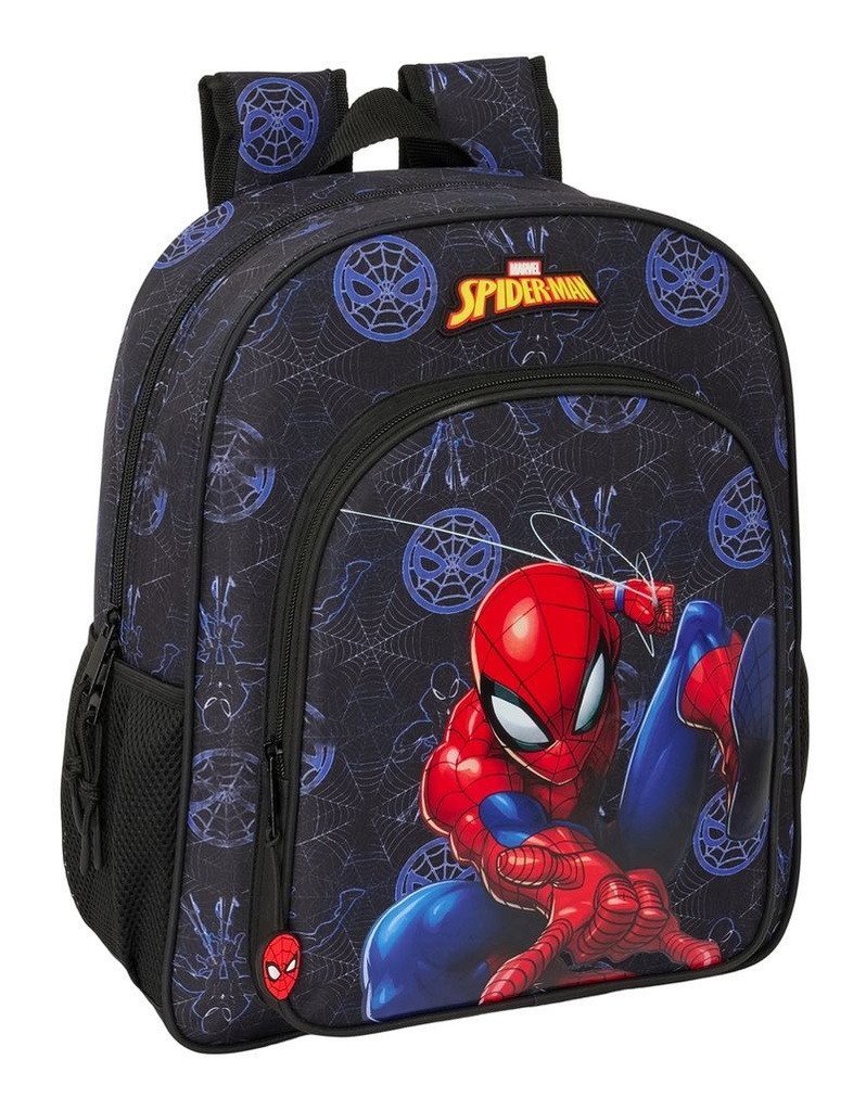 Mochila junior adapt. carro spider-man 'attack'