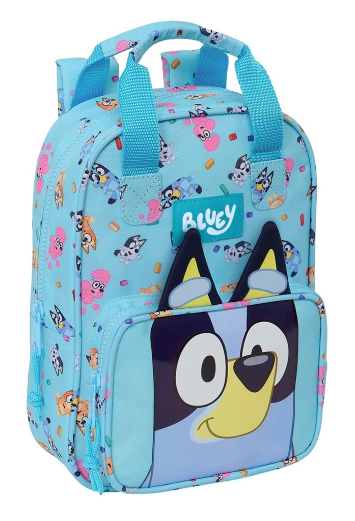 Mochila infantil con asas adapt. a carro bluey