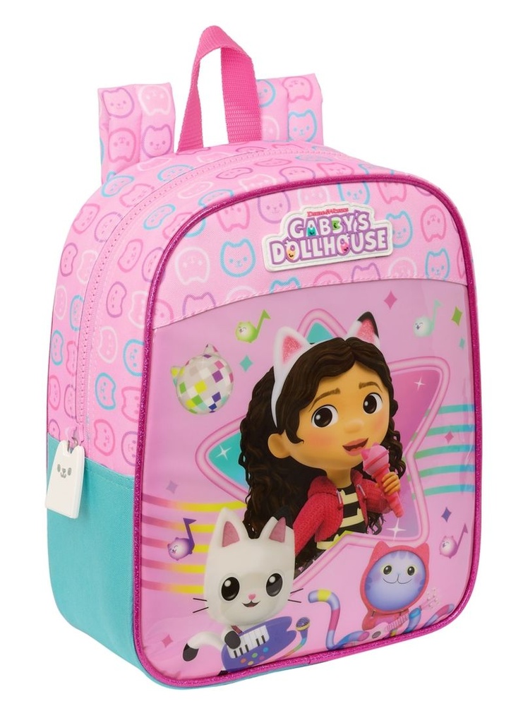 Mochila guarderia adapt. carro gabby's dollhouse 'party'