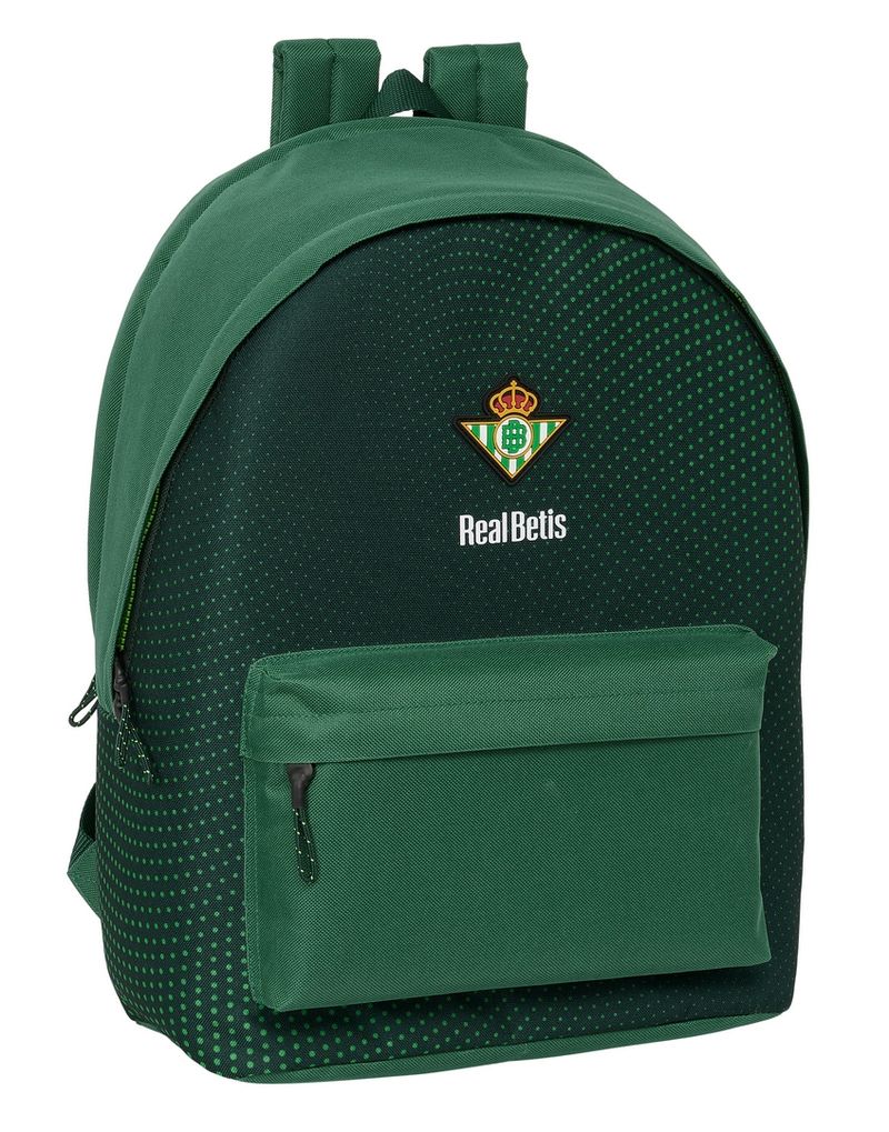 Mochila doble portatil 15, 6' + usb re agua real betis balompie
