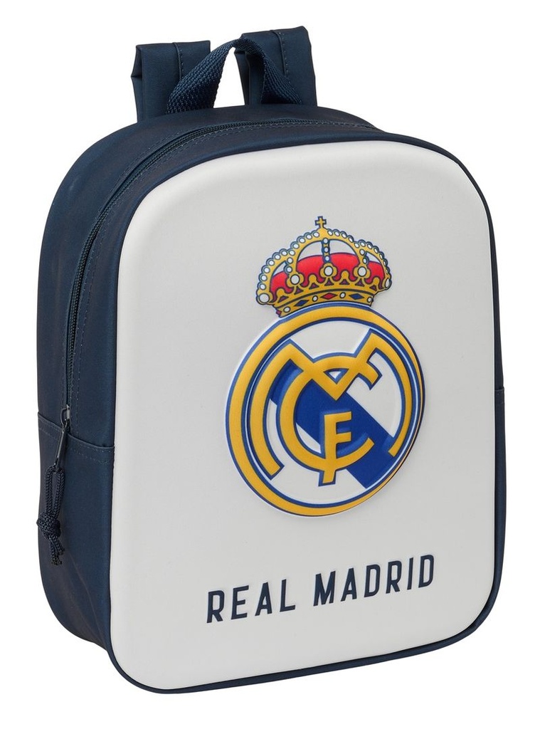 Mochila guarderia 3D bolsillo red real madrid