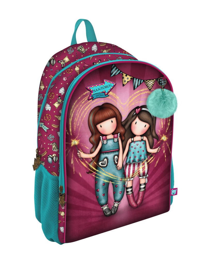 Mochila 2 cremall. adapt. carro gorjuss? fairground 'fireworks'