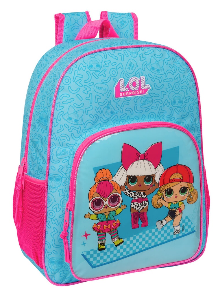 Mochila adapt. carro lol surprise! 'divas'