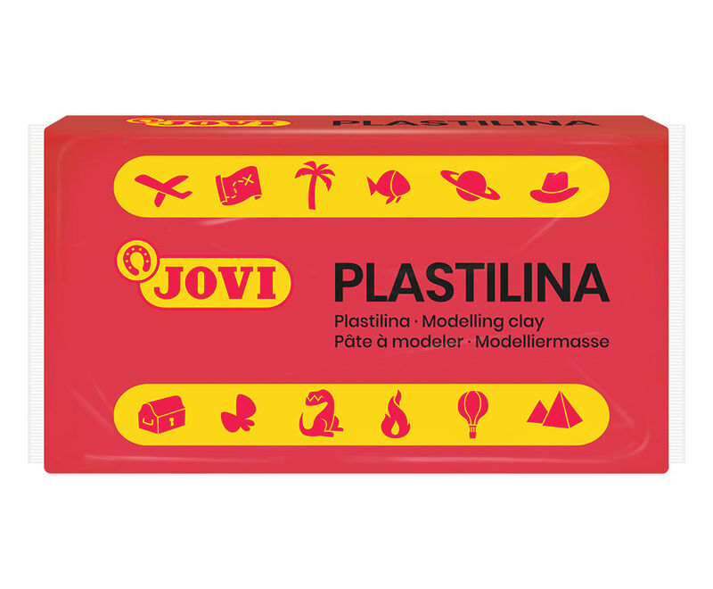 Plastilina JOVI mod.70 05 rojo
