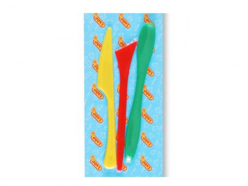 Accesorios modelaje JOVI modeladores plastico 3 unidades