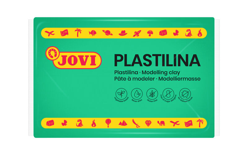 Plastilina JOVI mod.72 10 verde claro