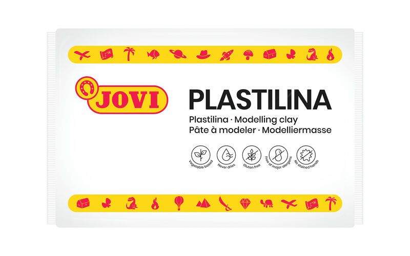 Plastilina JOVI mod.72 01 blanco