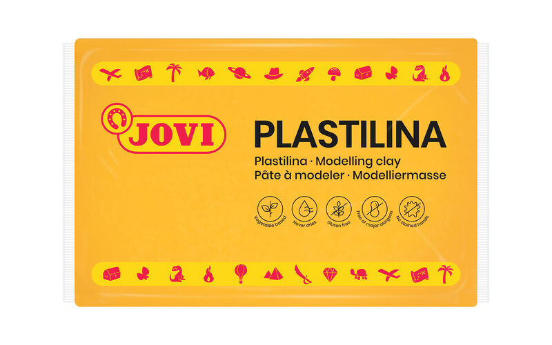 Plastilina JOVI mod.72 03 amarillo oscuro