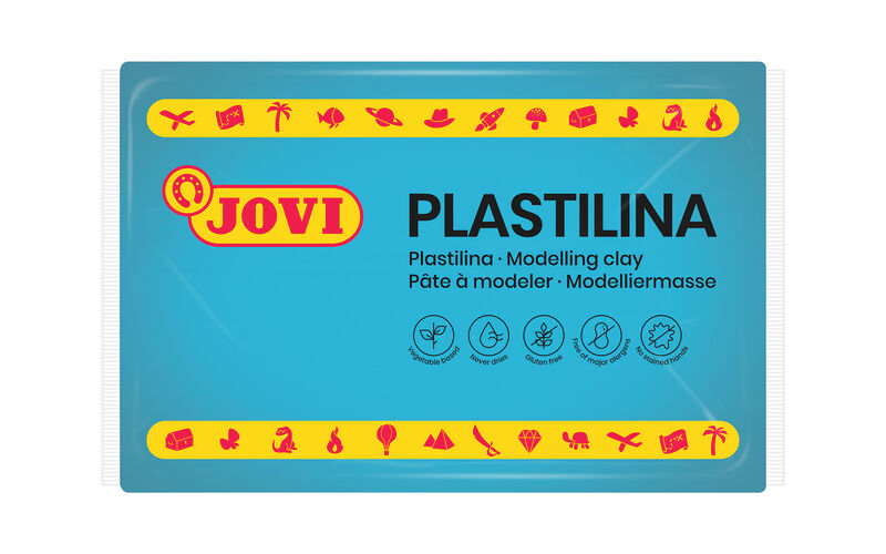 Plastilina JOVI mod.72 12 azul claro