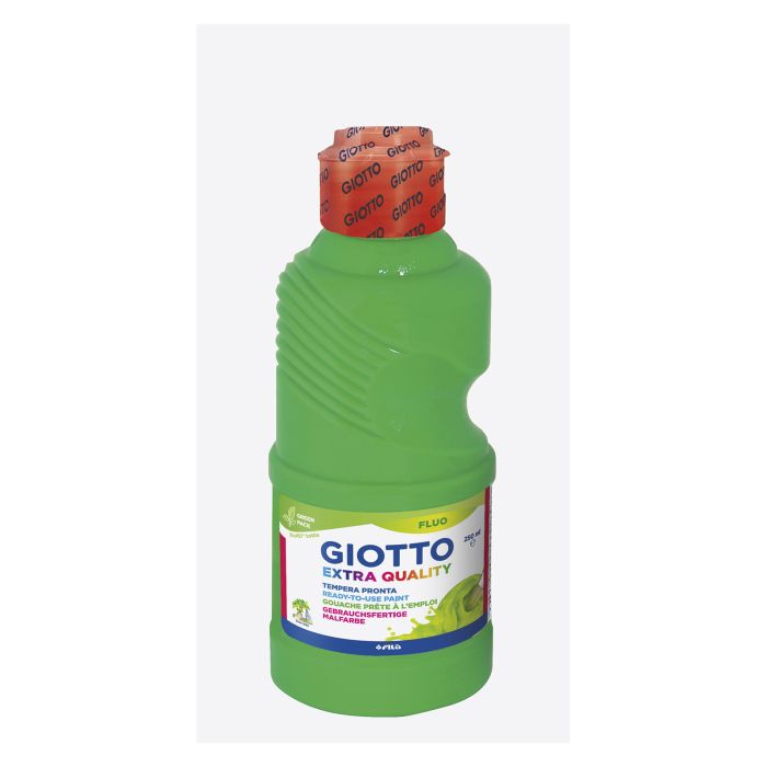 Tempera GIOTTO 250ML fluor verde