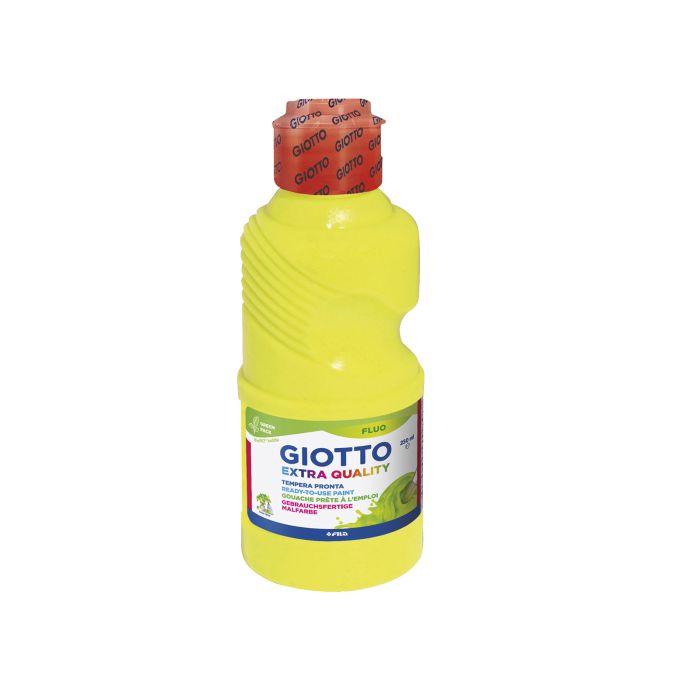 Tempera GIOTTO 250ML fluor amarilla
