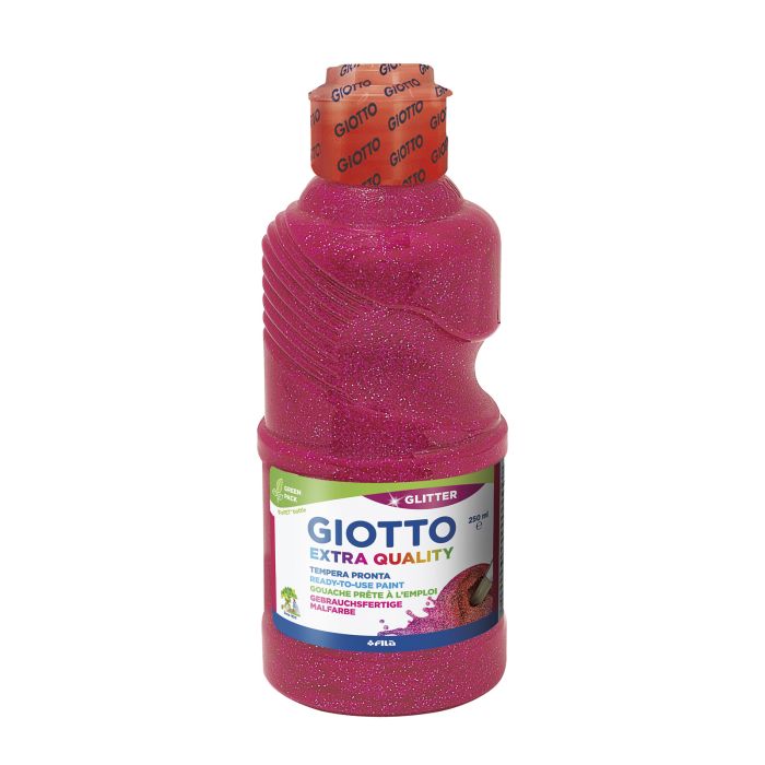 Tempera GIOTTO 250ML glitter magenta