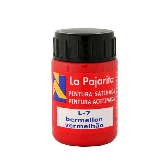 Pintura la pajarita 35ML nº 7 bermellon