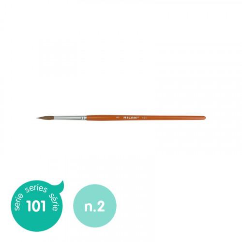 Pincel escolar redondo serie 101, nº 2 MILAN 80302