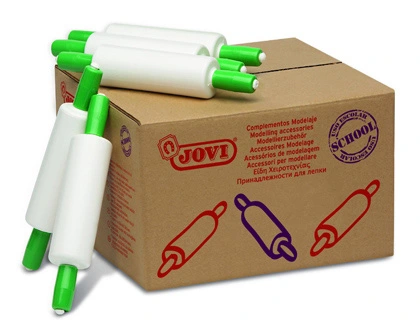 Accesorios modelaje JOVI rodillos plastico varios 25 unidades