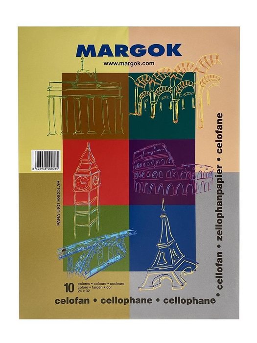 Bloc manualidades margok celofan