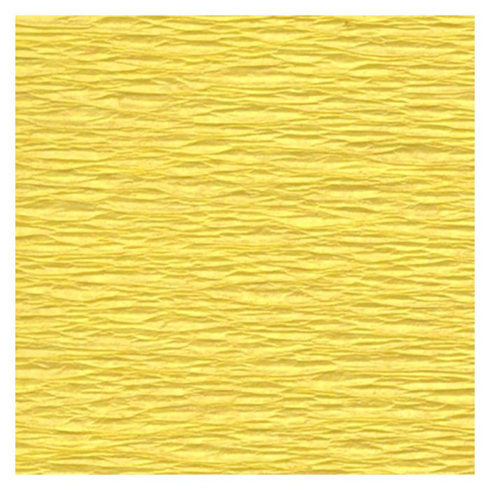Papel crepe michel 50X200CM amarillo paquete 10UD