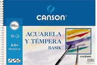 Bloc 10H espiral acuarela basik A3 370GR r: 200400697