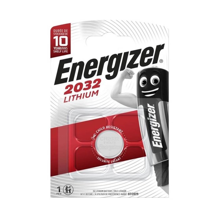 Pilas boton litio energizer CR2032 3V blister EGZ08304