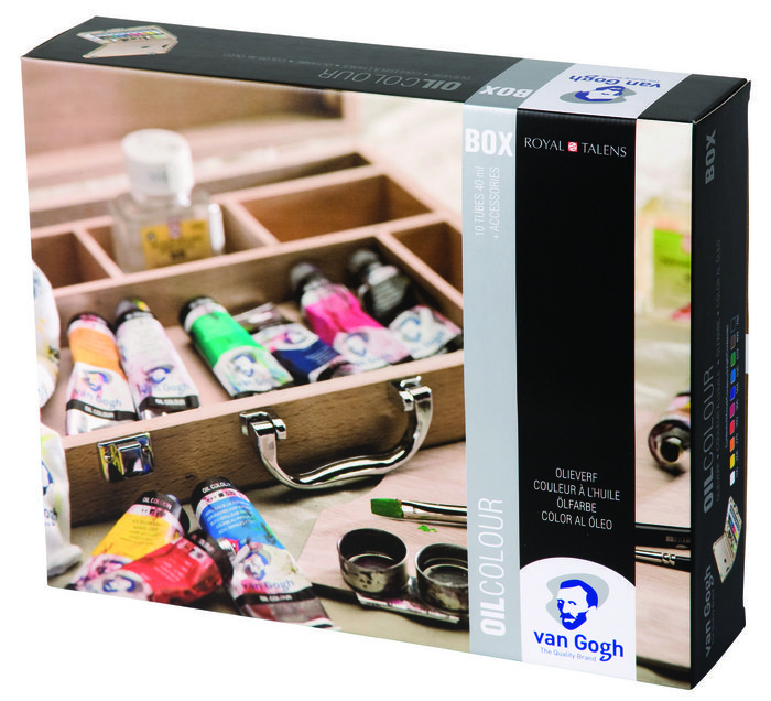 Pintura oleo van gogh 40ML basic caja madera